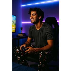 Men's Snoopy & Woodstock Pajama Pants